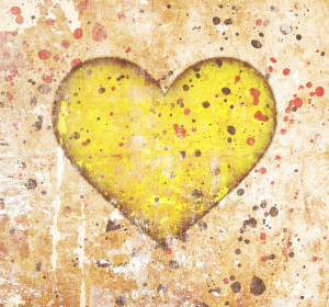 YELLOW HEART